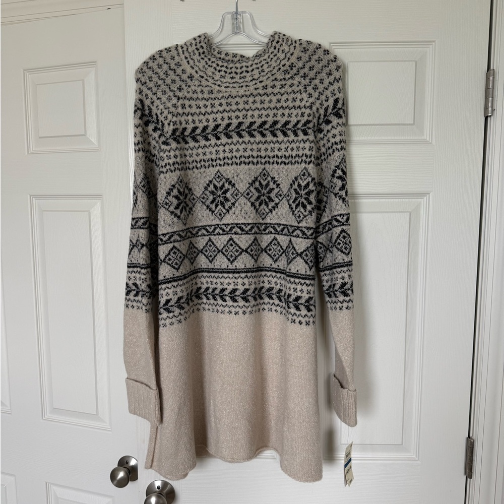 Style & Co. Fair Isle Sweater